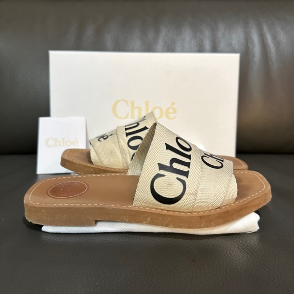CHLOE WOODY SANDALS - Picture 4 of 11
